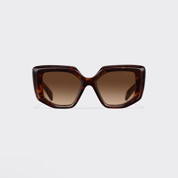 Prada Tortoise Sunglasses with triangle logo main image 8
